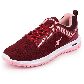 Buy Sparx Womens Burgandy B.pink Sports Running Shoes Sl 164 Online 1079 from ShopClues