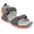 Sparx Men's D.Grey N.Orange Floater Sandals