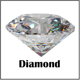 R.K Gems/ Original American Diamond Gemstone