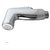 Prestige Hand Held/Jet Spray ABS Silver health faucet gun