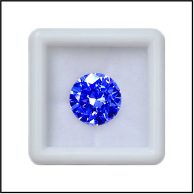 R.K Gems/ Best Quality 10mm Blue Diamond Gemstone