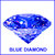 R.K Gems/Original BLUE Diamond Gemstone (Zircon)