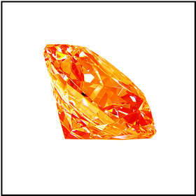 R.K Gems/ Best Quality Orange Diamond Gemstone