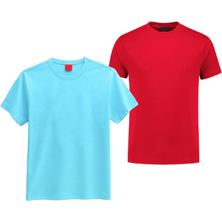 Men's Cotton Half Sleeve T-Shirt - Pack of 2