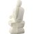 Hand Carved Lord Sai Baba Resin Idol Meditation Sculpture Statue,3.5-inch - 9 cm (Polyresin, White)
