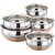 BERTOL KITCHENWARE Copper Bottom handi set of 5 Cookware Set  (Stainless Steel, 5 - Piece)