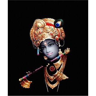                       Style UR Home- Majestic Lord Krishna - 2 Ft  X  2 Ft                                              