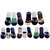 VOICI -No Show Socks for Men 6 Pair of Low Cut Lace Anti-Skid Flat  Liners loafer sockSs