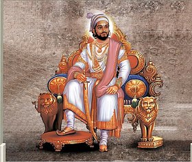 Style UR Home - Shivaji Maharaj Wallposter  - 24 X 24