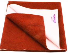 HomeStore-YEP Waterproof Baby Bed Protector Dry Sheet for New Born Babies, Size - Small 70cm X 50cm Color Maroon