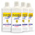 SterloMax Pack of 4 - 75 Isopropyl Alcohol-based Hand Rub Sanitizer and Disinfectant 500 ML
