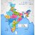 Style Ur Home Map of India WallPaper- 24  X 24