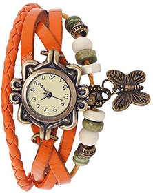 Mastrena Butterfly Band Analog Womens Watch - Tiger37
