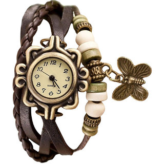 Mastrena Butterfly Band Analog Womens Watch - Tiger38