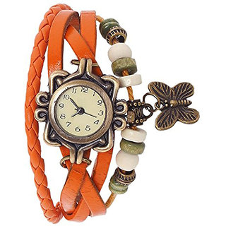 Mastrena Butterfly Band Analog Womens Watch - Tiger37