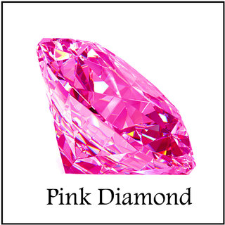 R.K Gems/ Best Quality 10mm Pink Diamond Gemstone
