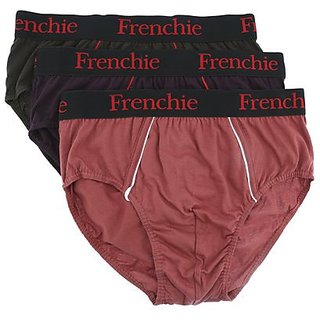 Buy VIP Frenchie Pro Men's Cotton Brief (Assorted Pack of 3)(Colors May  Vary) (Non Returnable Item) Online @ ₹389 from ShopClues