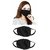 Anti Pollution Mask Washable Dust Mask for Pollution Smoke Allergy Mask - Pack of 2