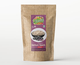 Pressia Dehydrated Jamun Seeds Powder 50 Gram pack