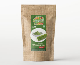 Pressia Dehydrated Wheat Grass Powder 50 Gram Pack