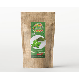 Pressia Dehydrated Stevia leaves Powder 50 Gram Pack