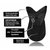Neoprene Balaclava Face Mask Ski Mask Dust Mask anti pollution mask bike mask (Black) set of 1