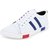 Aadi Men's White Synthetic Leather Outdoor Casual Shoes