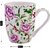 Printed Ceramic Coffee Mug, Flower Design - 325ml (3647G-D)