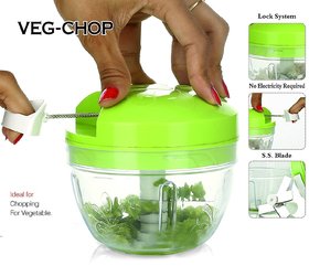 Ankur All In One Smart Food Premium Dori Chopper (Green)