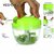 Nexstep Handy Mini Chopper with 2 Blades and Pull Handle Fruit/Vegetable Cutter for Kitchen Chopping Chilly Onion veg.