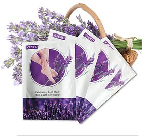 FOREVER YOUTH 2pcs1pair Lavender Foot Care    Pedicure Socks