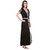 Women Honeymoon Valentine Lingerie Nightwear Super Soft Sexy Babydoll Dress-1037 BlackWhitePatti Free Size - Free Size