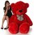 Riyasharma Gift red Teddy Bear 4 Feet Huggable ,Big very soft and sweet, anniversary for pleasant Gift, hug able