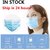 50 Piece Mask Face Masks Unisex Anti Dust Anti Pollution 3 Filter Layers Unisex Anti Dust face mask