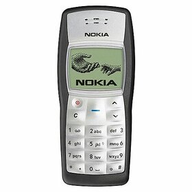 (Refurbished) Nokia 1100 (Single Sim, 1.2 inches Display) Excellent Condition, Like New