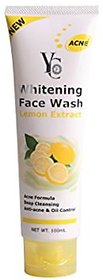 YC WHITENING FACE WASH (LEMON EXTRACT).