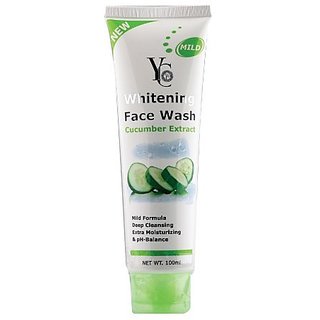                       YC new Whitening Face Wash with Cucumber Extract PACK OF 6 PCS                                              