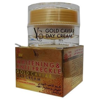 YC WHITENING ANTI-FRECKLE GOLD CAVIAR DAY CREAM.