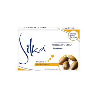                      Silka Whitening Soap Shea Butter 135g (IMPORTED - Product of Philippines)                                              