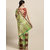 Burgundy & Green Art Silk Woven Design Dharmavaram Saree & zari border Blouse Piece