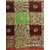 Burgundy & Green Art Silk Woven Design Dharmavaram Saree & zari border Blouse Piece