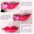 Romantic bear Peel Off Long Lasting Waterproof Lip Gloss( Sexy Red)