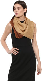 Rhe-Ana Lucy Stole/Scarf 100 Linen Shaded Beige