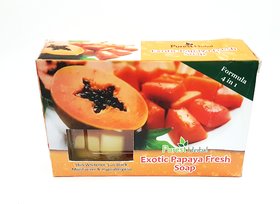 Purest Herbal Exotic Papaya Fresh Soap (100g)