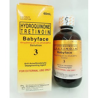 Rdl Babyface Removes Nti-ane Depigmenting Agent And Blemish Within Few Days Rdl Babyface Removes Nti-ane Depigmenting Agent And Blemish Within Few Days