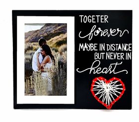 VAH Table Photo Frame / Wall Hanging for Home Dcor Birthday Gift Love Gift Valentine's Day Gift Corporate Gift Wooden P