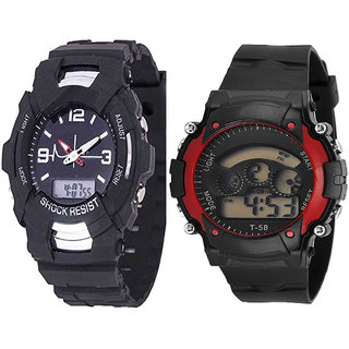 analog digital watch kids