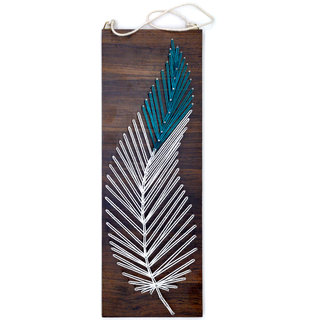 VAH  beautiful natural wood with the String Art - Free Spirit Wall Art for Home Deocr