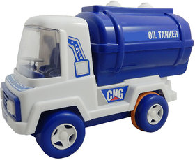 MySale Push Back High Quality Heavy Vehicles Oil Tanker Toy Gift for Kids