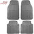 Auto Addict Car Simple Rubber Grey Mats Set of 4Pcs For Mahindra Xylo
